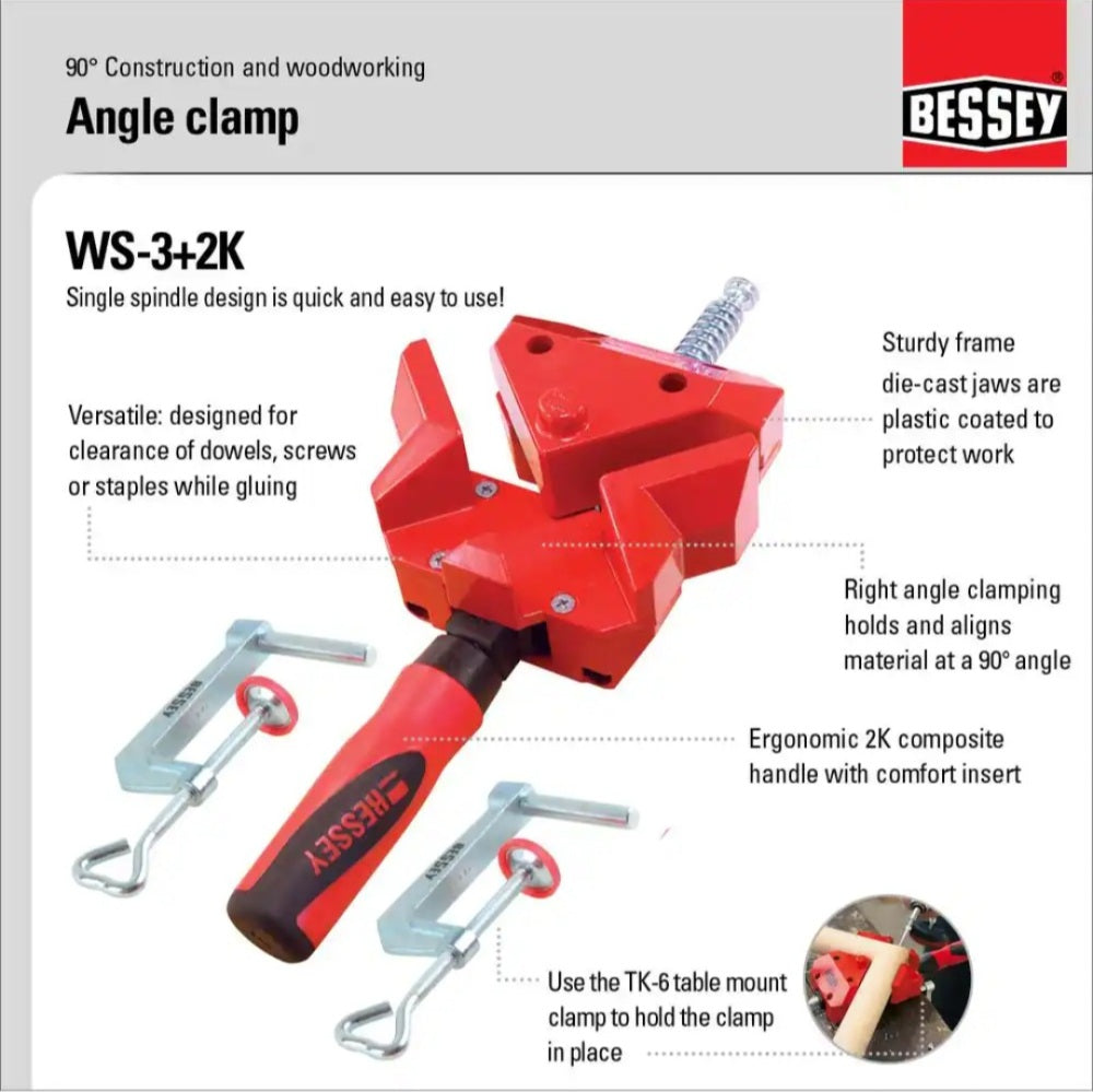 2 in. 90-Degree Angle Clamp 2 in. 90-Degree Angle Clamp
